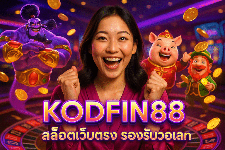 KODFIN88 สล็อตเว็บตรง รองรับวอเลท
