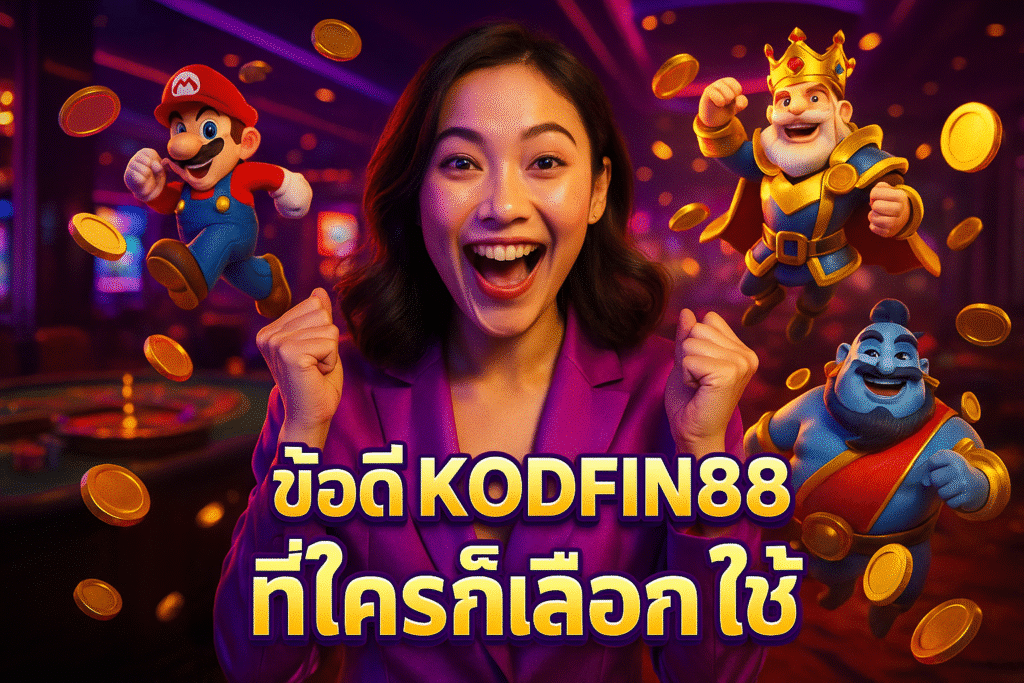 ข้อดี KODFIN88 ที่ใครก็เลือกใช้