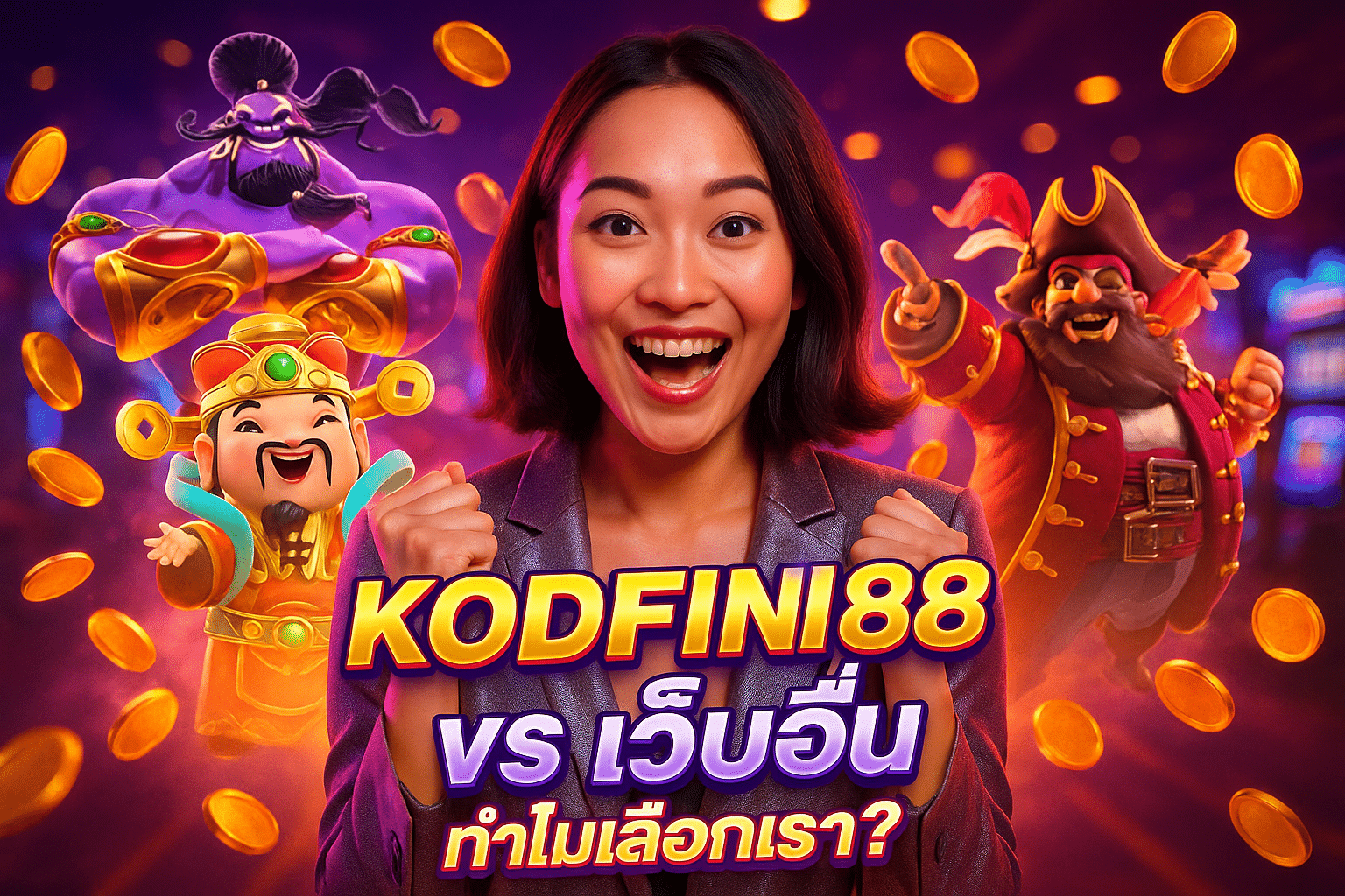 KODFIN88 vs เว็บอื่น ทำไมเลือกเรา?