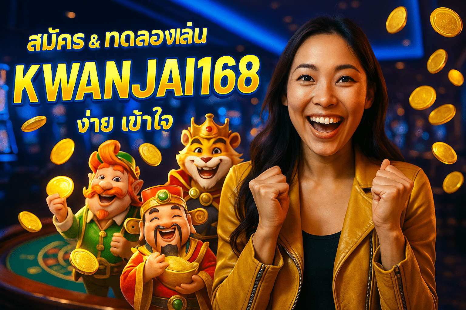 วิธีสมัคร & ทดลองเล่น KWANJAI168 สำหรับมือใหม่