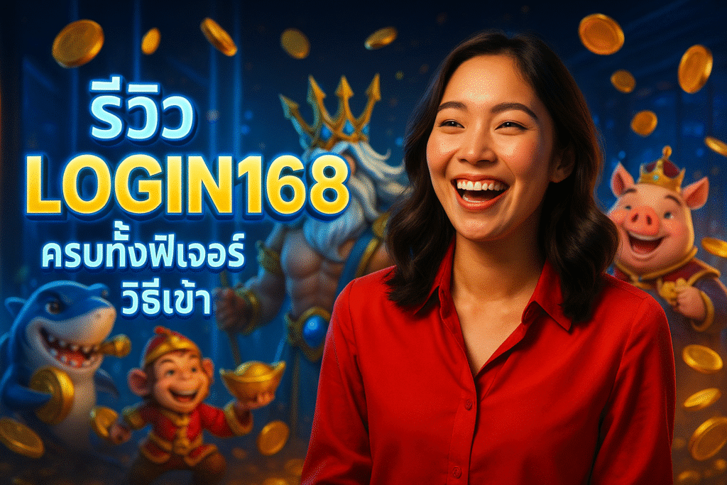 รีวิว LOGIN168 ครบทั้งฟีเจอร์ & วิธีเข้า